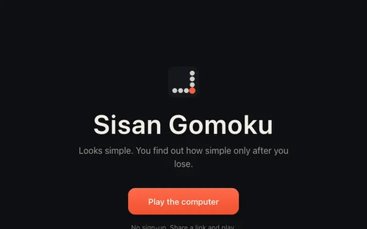Sisan Gomoku home page